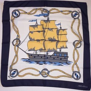 UKRAINE COLORS NWOT cruise ship scarf  30” square made in Italy​